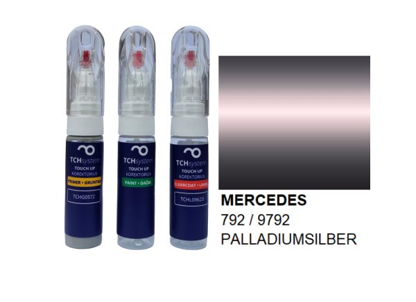 MERCEDES 792 / 9792 Dažų korektorius, rinkinys - Taichema